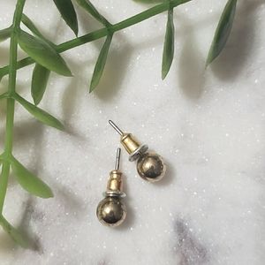 Gold Stud Earrings